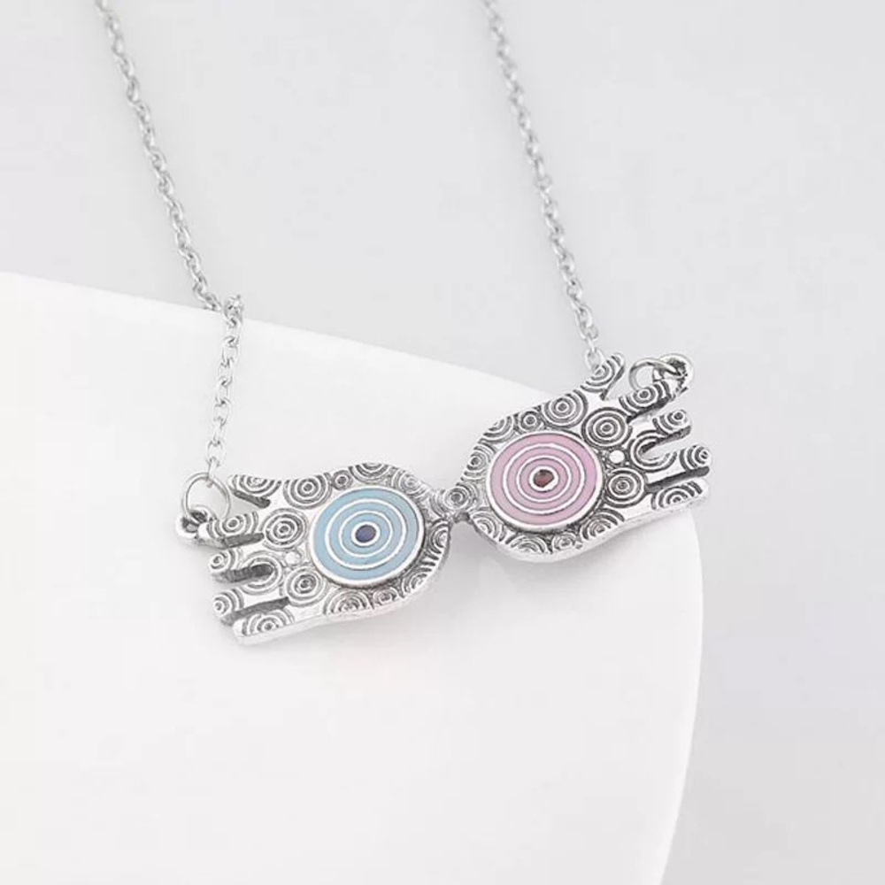 🎉 New Harry Potter Luna Lovegood Glasses Necklace